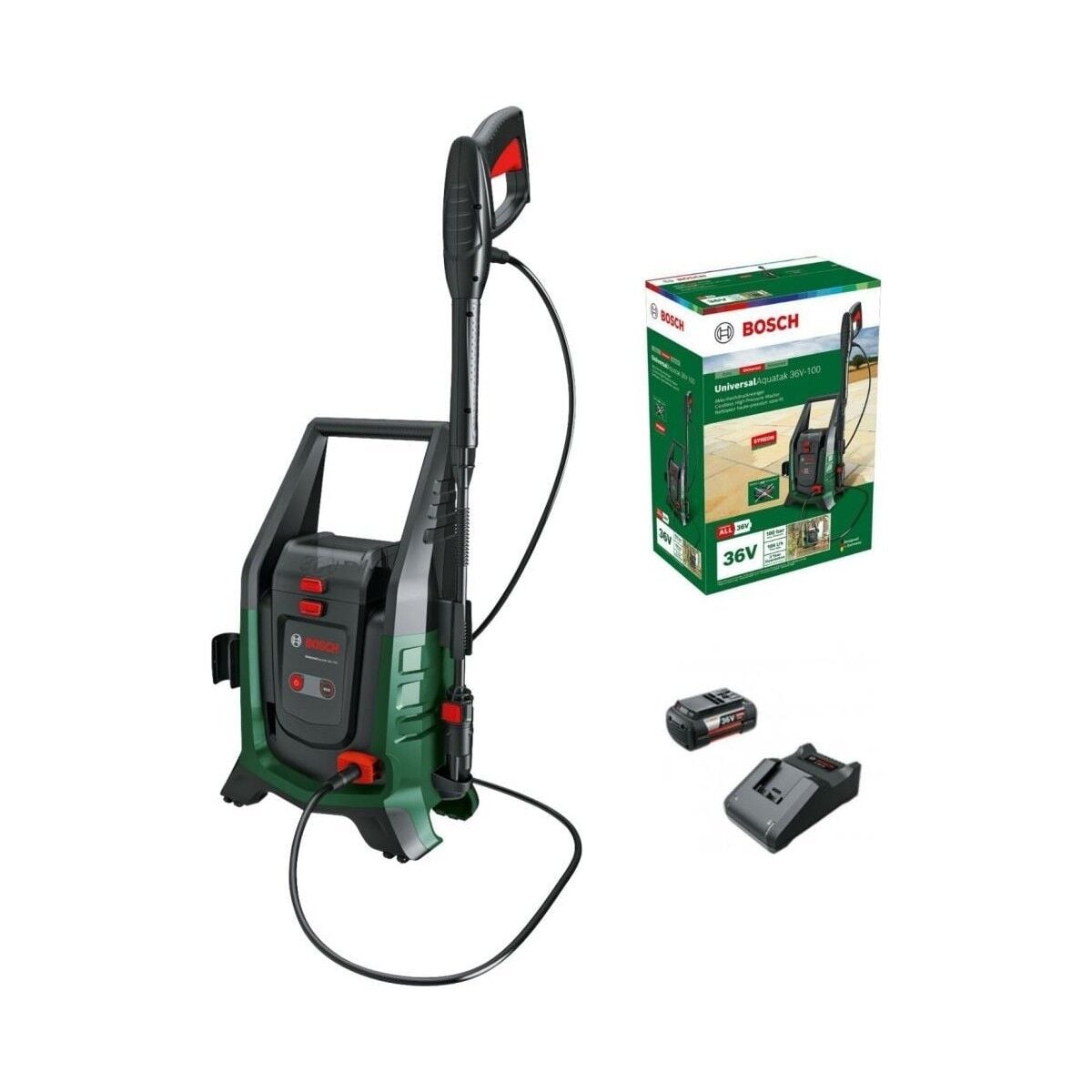 Bosch UniversalAquatak 36V-100 (1 x 4,0 Ah Akü ve Şarj Cihazı)