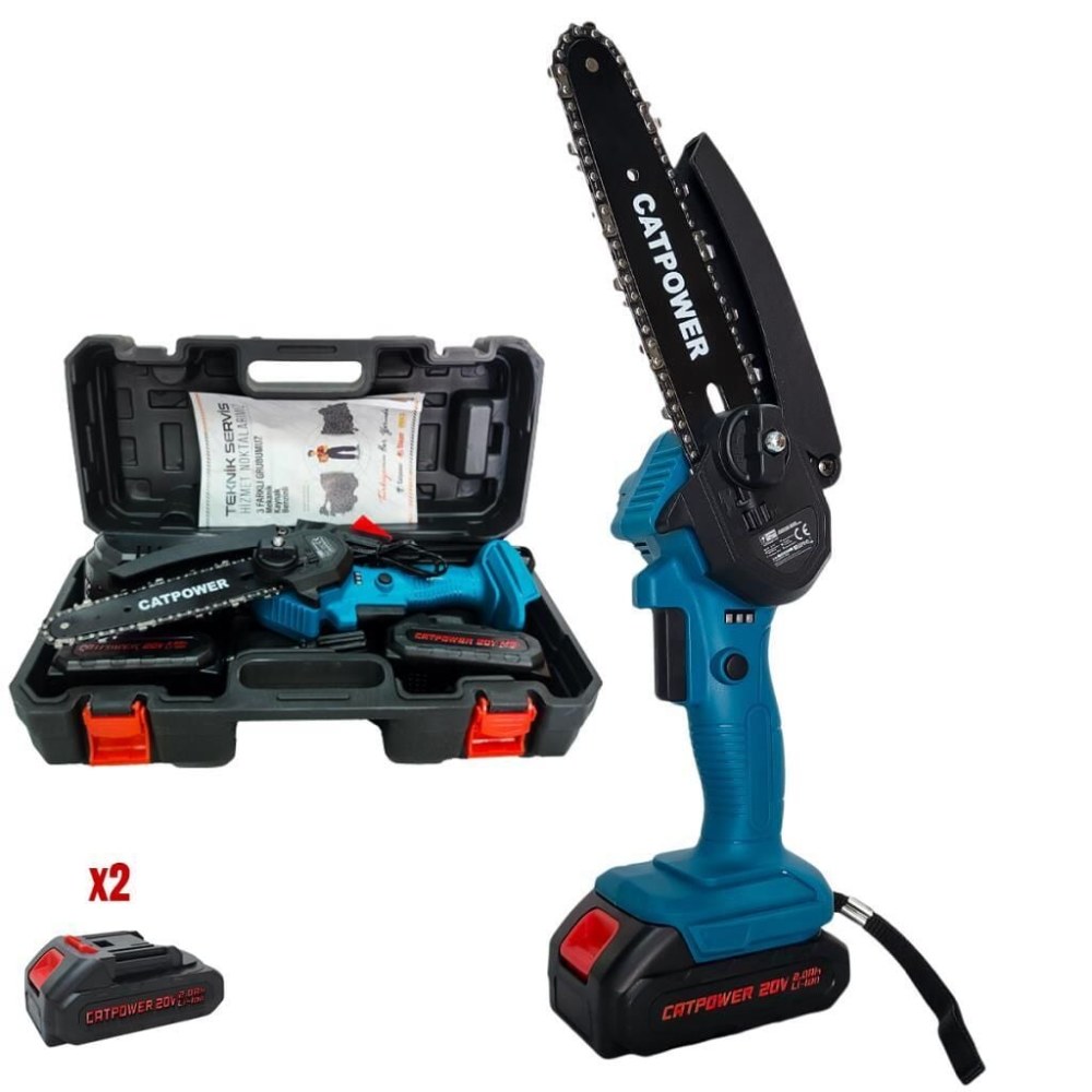 CATPOWER 1330 Akülü Dal Kesme 15 cm 20 V 2.0 Ah