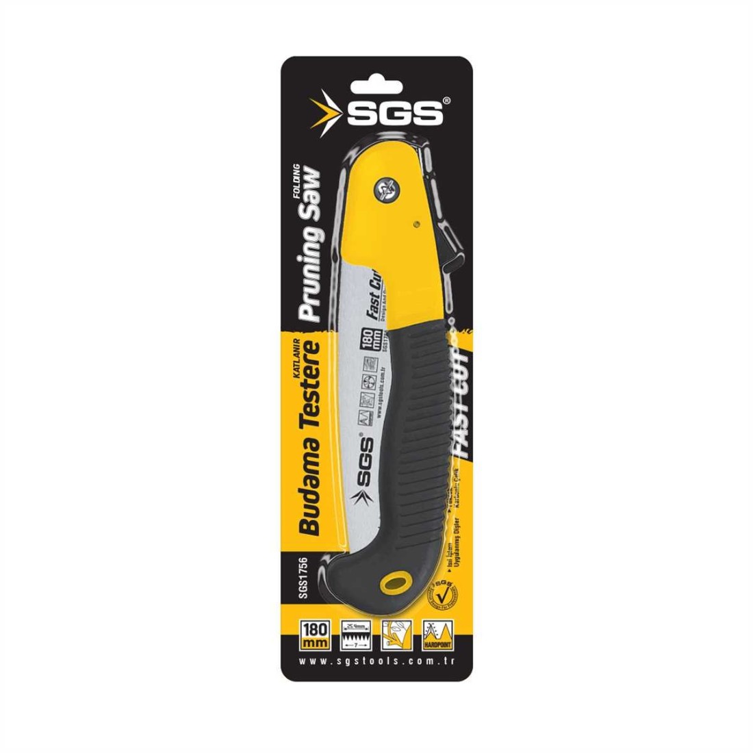 SGS1756 Katlanır Budama Testeresi 180 mm